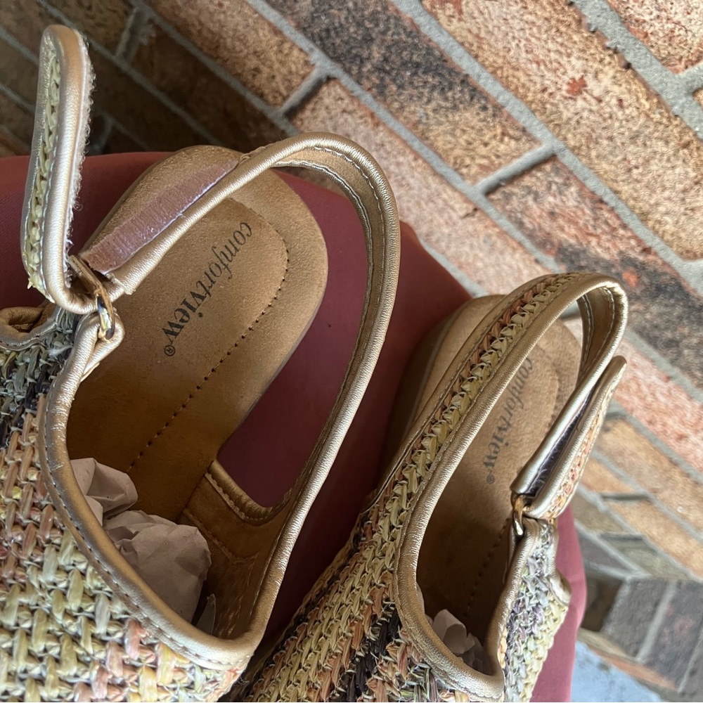 Comfortview Raffia Shoe - Picture 6 of 7